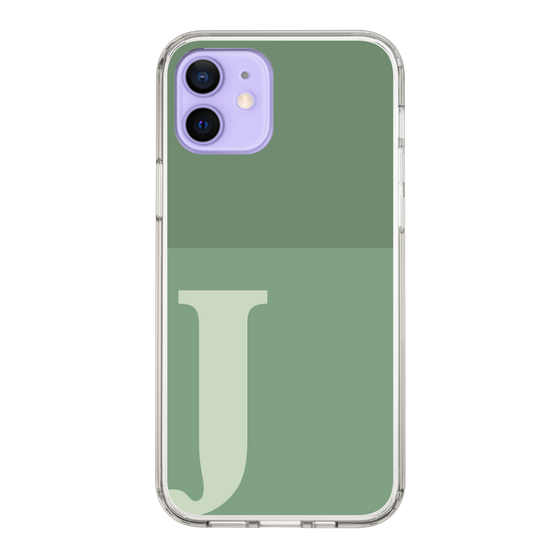 Slim Protection Case［ Original - initial two tone - J green ］