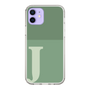 Slim Protection Case［ Original - initial two tone - J green ］
