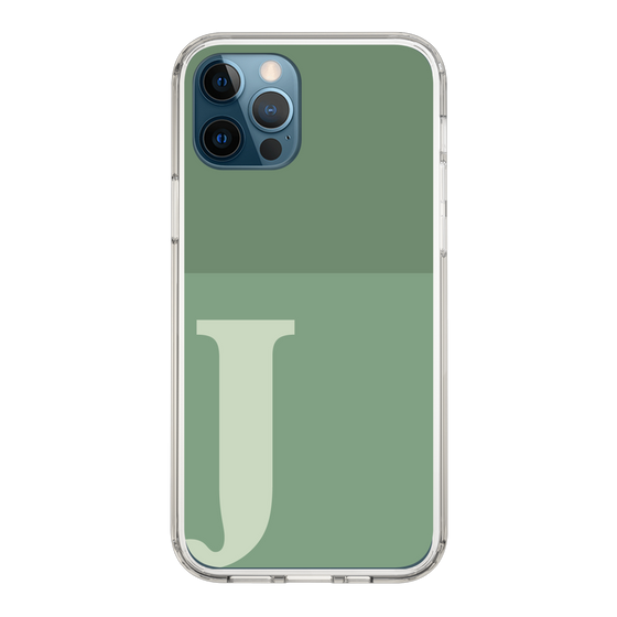 Slim Protection Case［ Original - initial two tone - J green ］