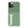 Slim Protection Case［ Original - initial two tone - J green ］
