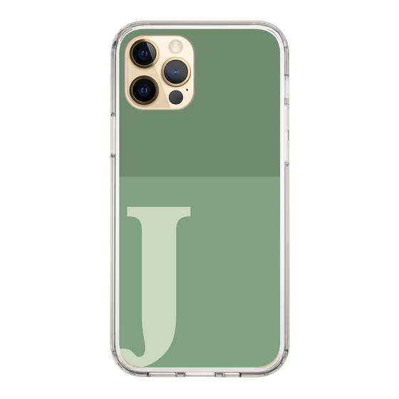 Slim Protection Case［ Original - initial two tone - J green ］
