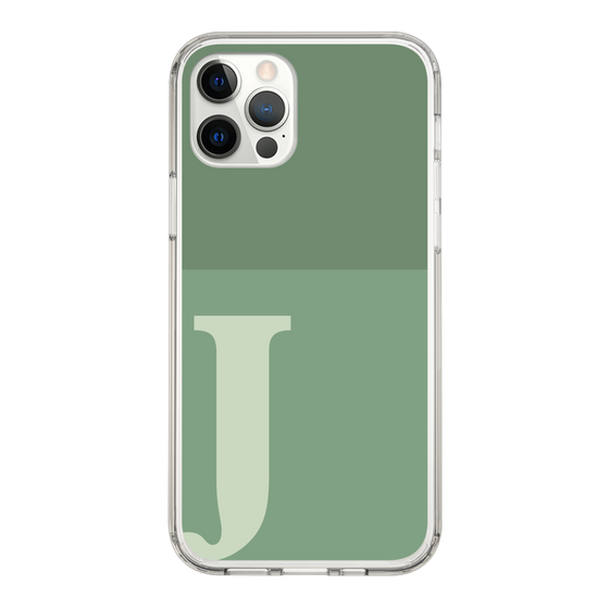 Slim Protection Case［ Original - initial two tone - J green ］