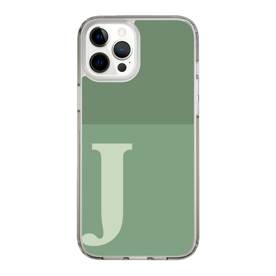 Slim Protection Case［ Original - initial two tone - J green ］