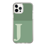 Slim Protection Case［ Original - initial two tone - J green ］
