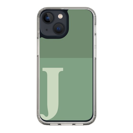 Slim Protection Case［ Original - initial two tone - J green ］