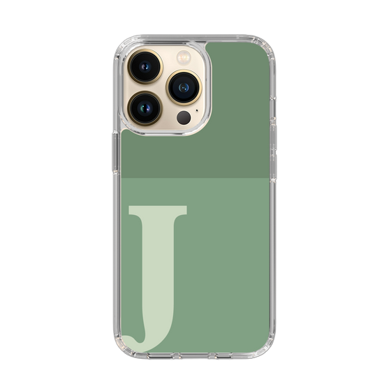 Slim Protection Case［ Original - initial two tone - J green ］