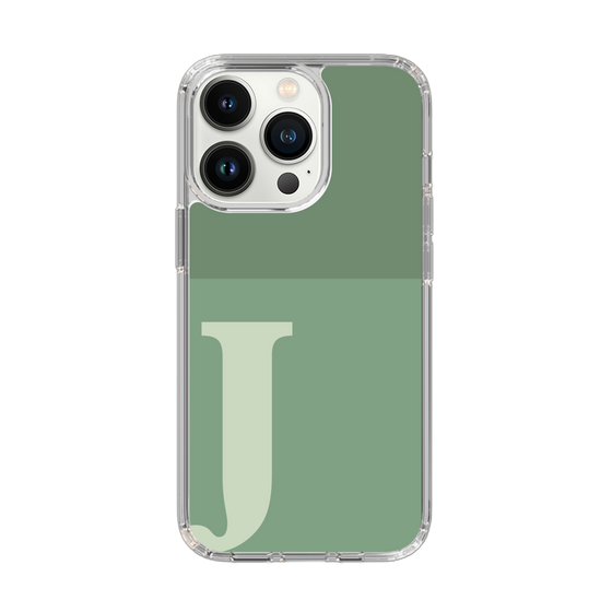 Slim Protection Case［ Original - initial two tone - J green ］