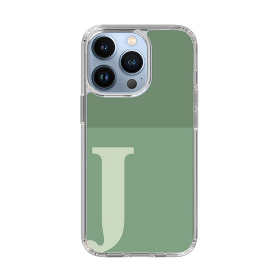 Slim Protection Case［ Original - initial two tone - J green ］