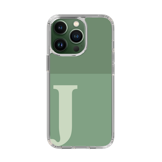 Slim Protection Case［ Original - initial two tone - J green ］