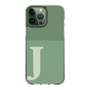 Slim Protection Case［ Original - initial two tone - J green ］