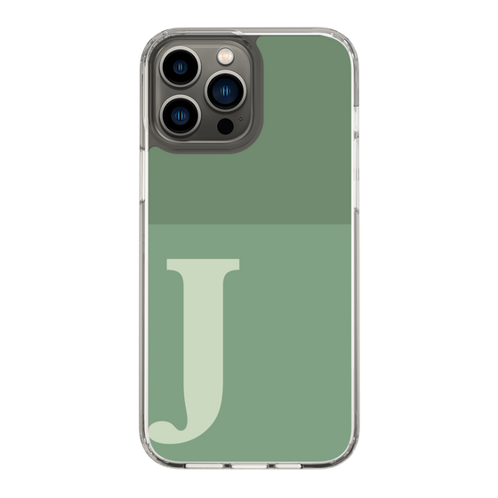 Slim Protection Case［ Original - initial two tone - J green ］