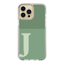 Slim Protection Case［ Original - initial two tone - J green ］