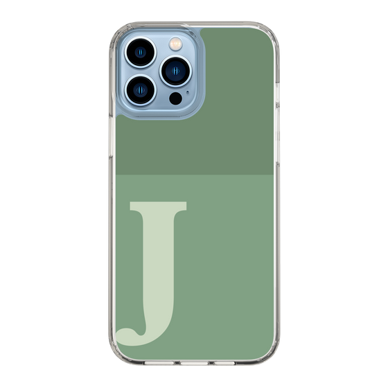 Slim Protection Case［ Original - initial two tone - J green ］