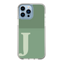 Slim Protection Case［ Original - initial two tone - J green ］
