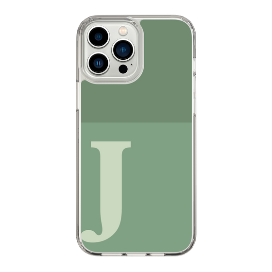 Slim Protection Case［ Original - initial two tone - J green ］
