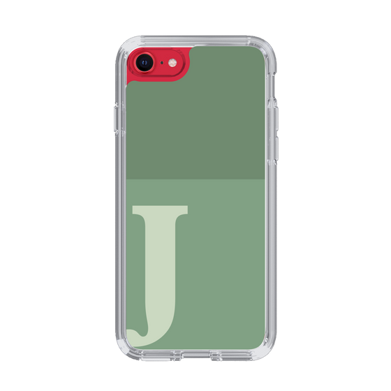 Slim Protection Case［ Original - initial two tone - J green ］