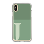 Slim Protection Case［ Original - initial two tone - J green ］