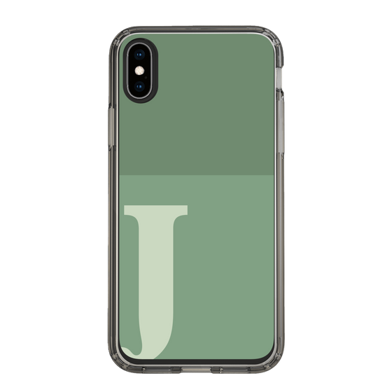 Slim Protection Case［ Original - initial two tone - J green ］