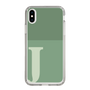Slim Protection Case［ Original - initial two tone - J green ］