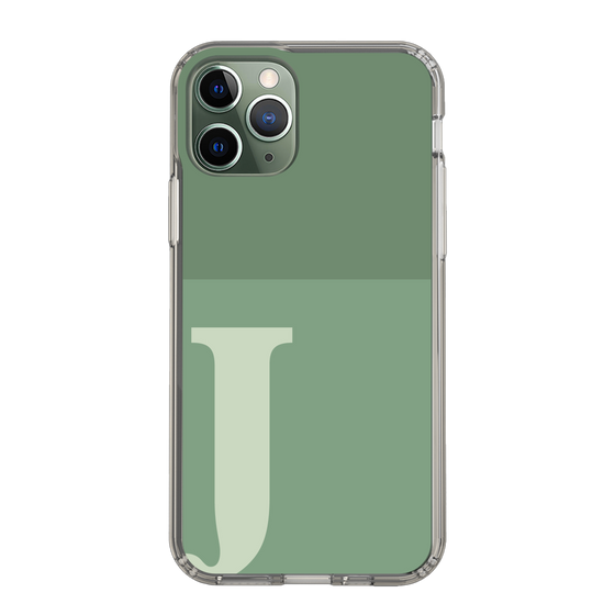 Slim Protection Case［ Original - initial two tone - J green ］