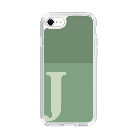 Slim Protection Case［ Original - initial two tone - J green ］