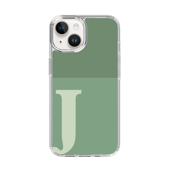 Slim Protection Case［ Original - initial two tone - J green ］