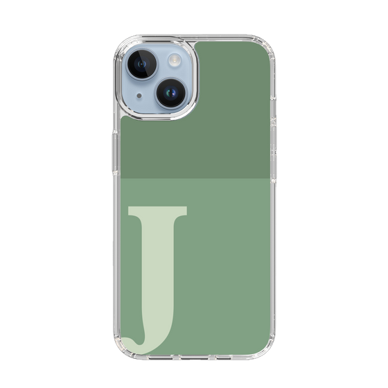 Slim Protection Case［ Original - initial two tone - J green ］