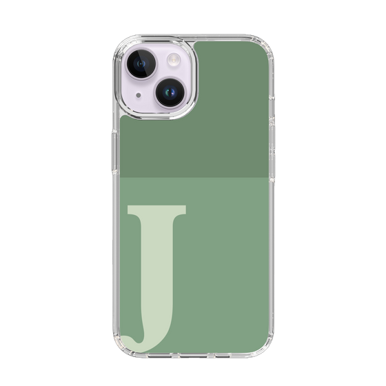 Slim Protection Case［ Original - initial two tone - J green ］