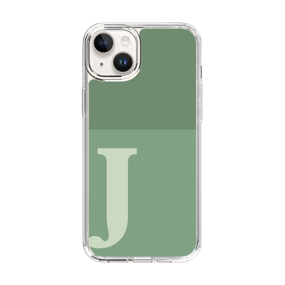 Slim Protection Case［ Original - initial two tone - J green ］