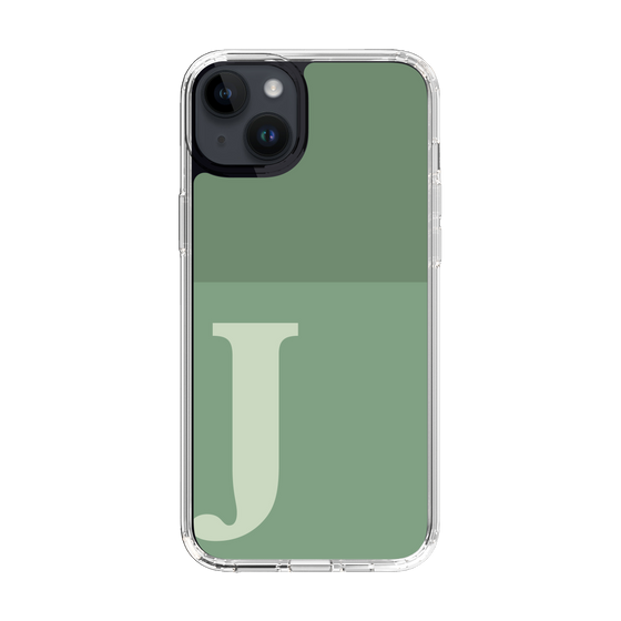 Slim Protection Case［ Original - initial two tone - J green ］