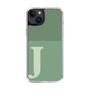 Slim Protection Case［ Original - initial two tone - J green ］