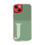 Slim Protection Case［ Original - initial two tone - J green ］