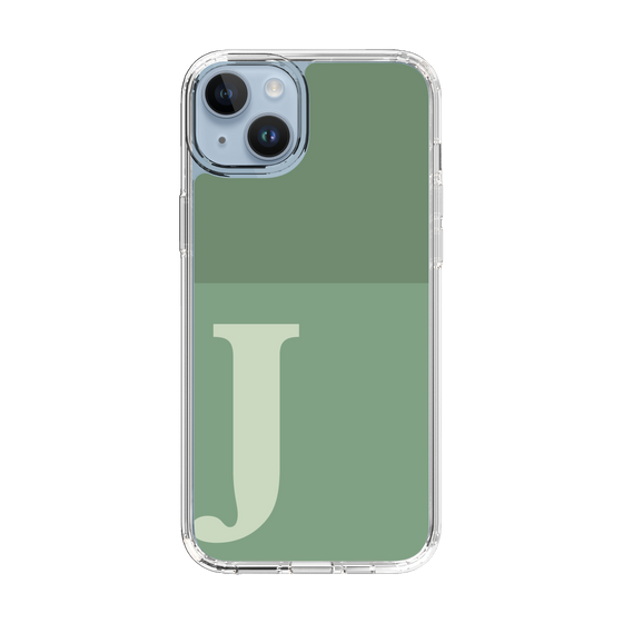 Slim Protection Case［ Original - initial two tone - J green ］