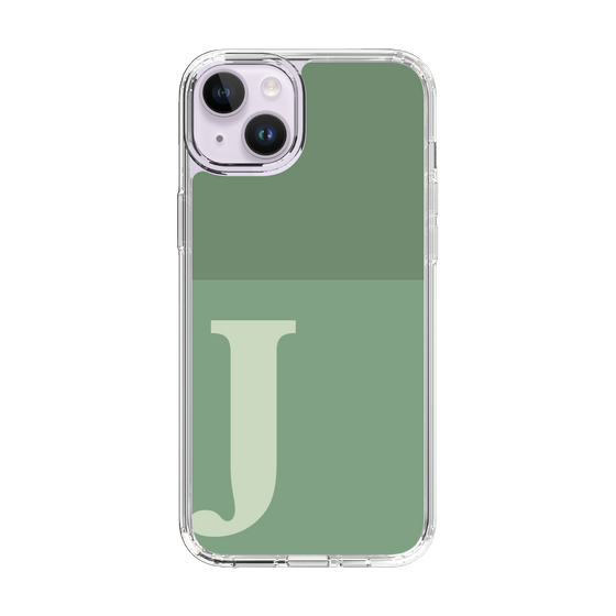 Slim Protection Case［ Original - initial two tone - J green ］