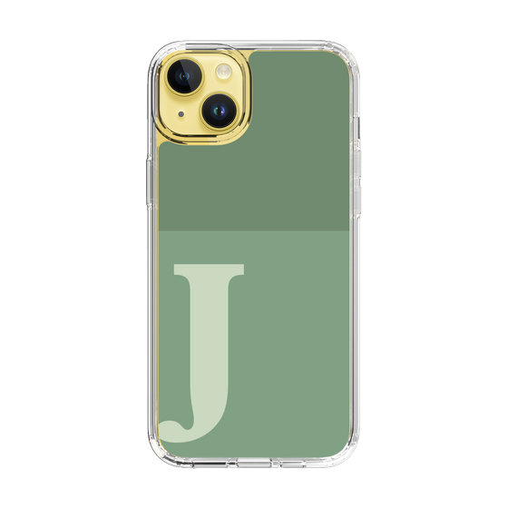 Slim Protection Case［ Original - initial two tone - J green ］