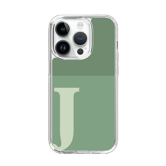 Slim Protection Case［ Original - initial two tone - J green ］