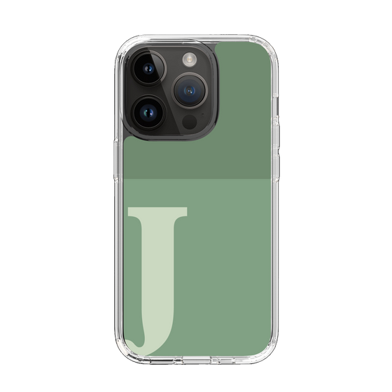 Slim Protection Case［ Original - initial two tone - J green ］