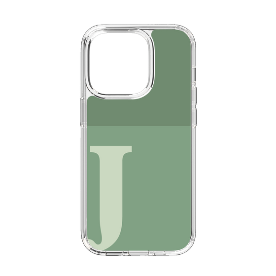 Slim Protection Case［ Original - initial two tone - J green ］