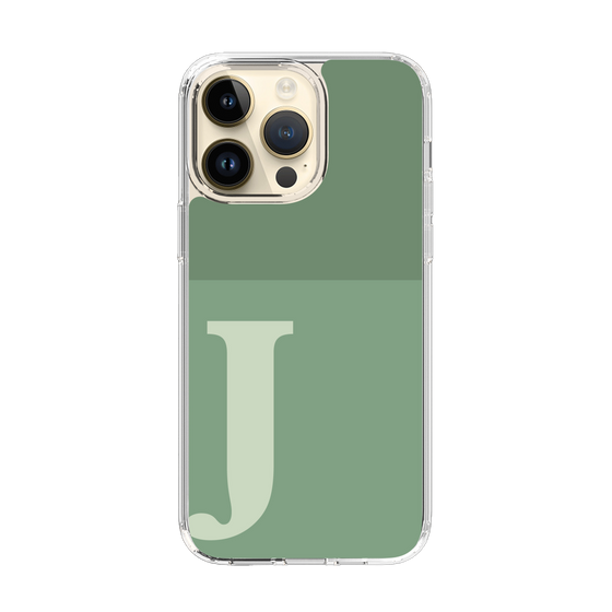 Slim Protection Case［ Original - initial two tone - J green ］