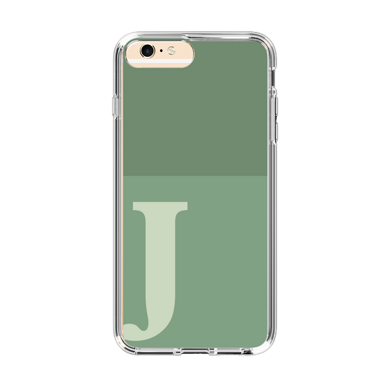 Slim Protection Case［ Original - initial two tone - J green ］