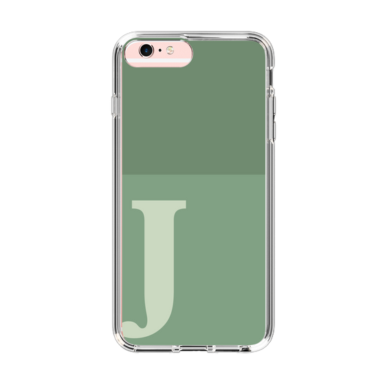 Slim Protection Case［ Original - initial two tone - J green ］