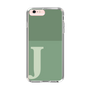 Slim Protection Case［ Original - initial two tone - J green ］