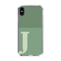 Slim Protection Case［ Original - initial two tone - J green ］