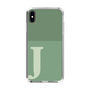 Slim Protection Case［ Original - initial two tone - J green ］
