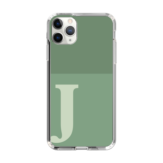 Slim Protection Case［ Original - initial two tone - J green ］