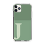 Slim Protection Case［ Original - initial two tone - J green ］