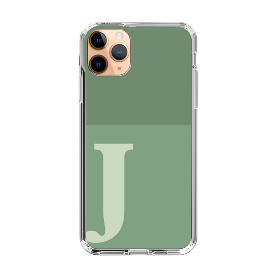Slim Protection Case［ Original - initial two tone - J green ］