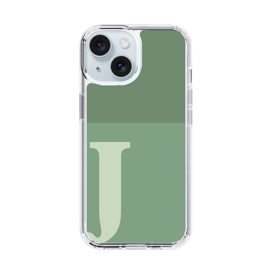 Slim Protection Case［ Original - initial two tone - J green ］