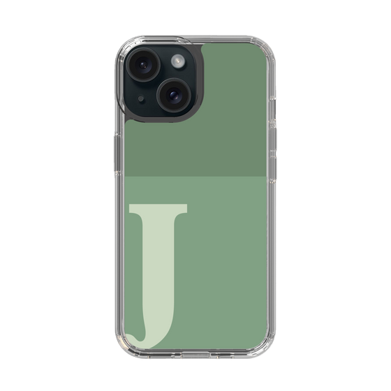 Slim Protection Case［ Original - initial two tone - J green ］
