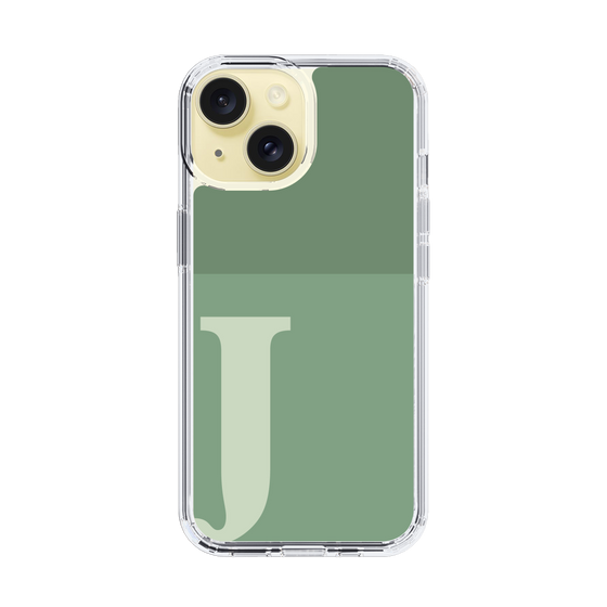 Slim Protection Case［ Original - initial two tone - J green ］